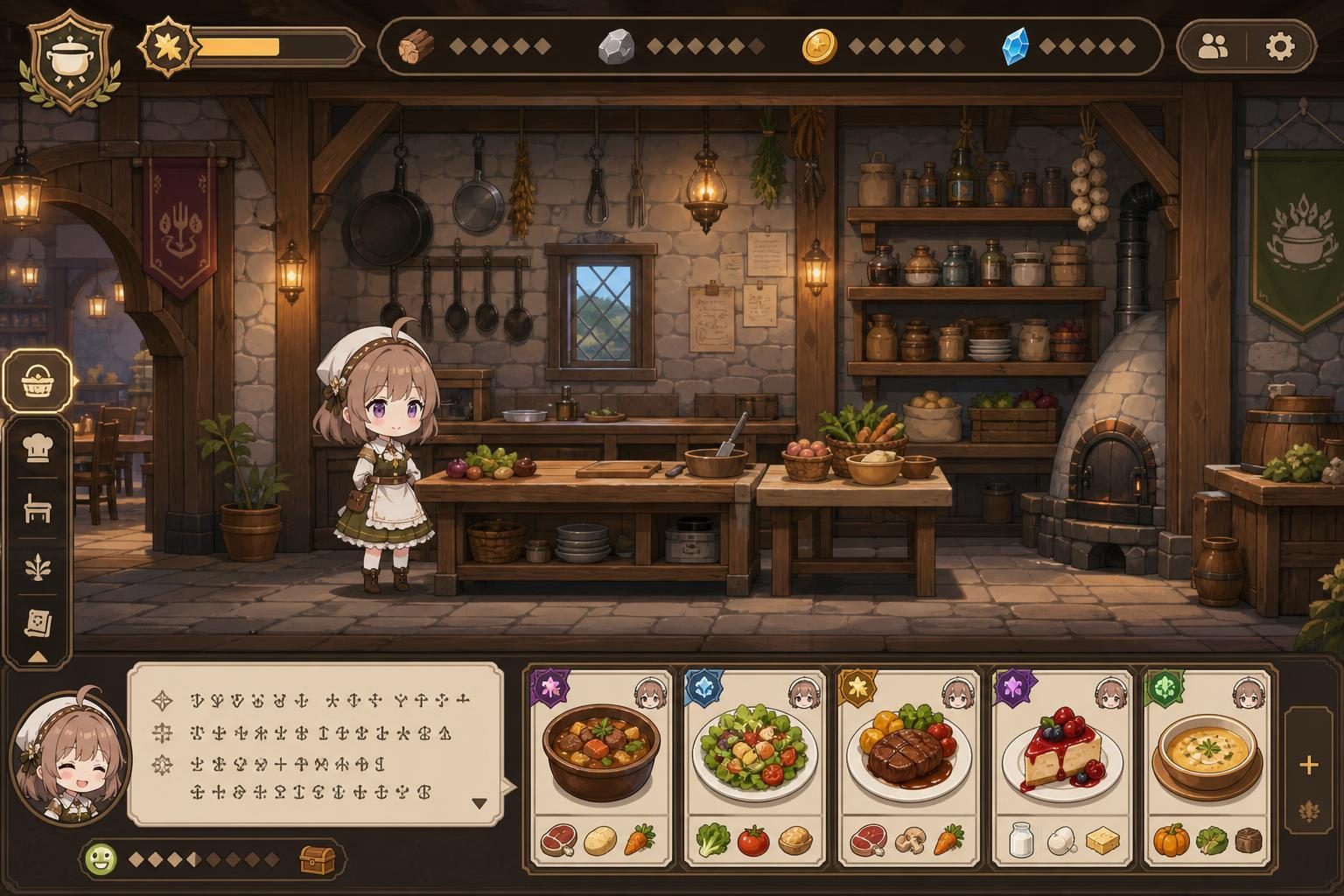 转生居酒屋 操作界面 展示图 2